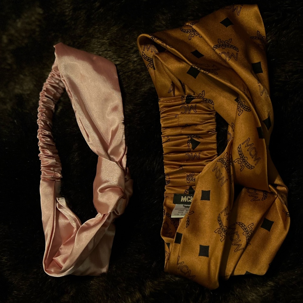 Genuine silk headband bundle limited time EXTREME sale MCM and VS